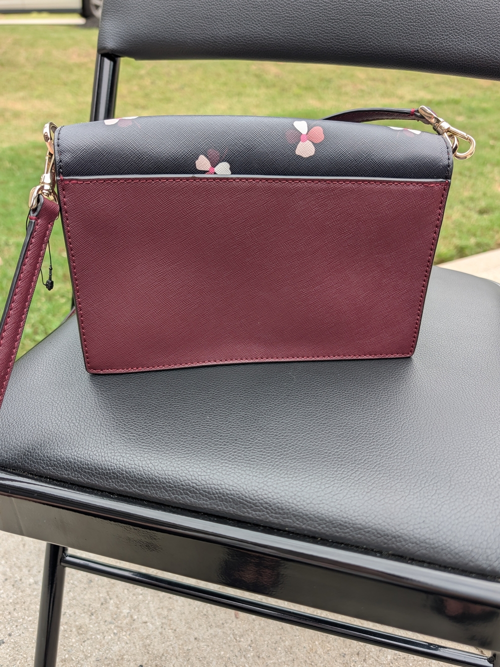 Kate Spade Cameron Floral Ditsy Convertible Crossbody Bag Authentic - Picture 7 of 15